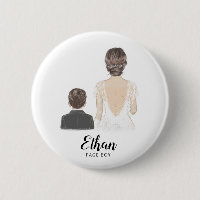 Will You Be My Page Boy Proposal Badge