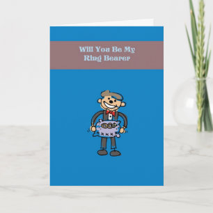 Will You Be My Ring Bearer Card