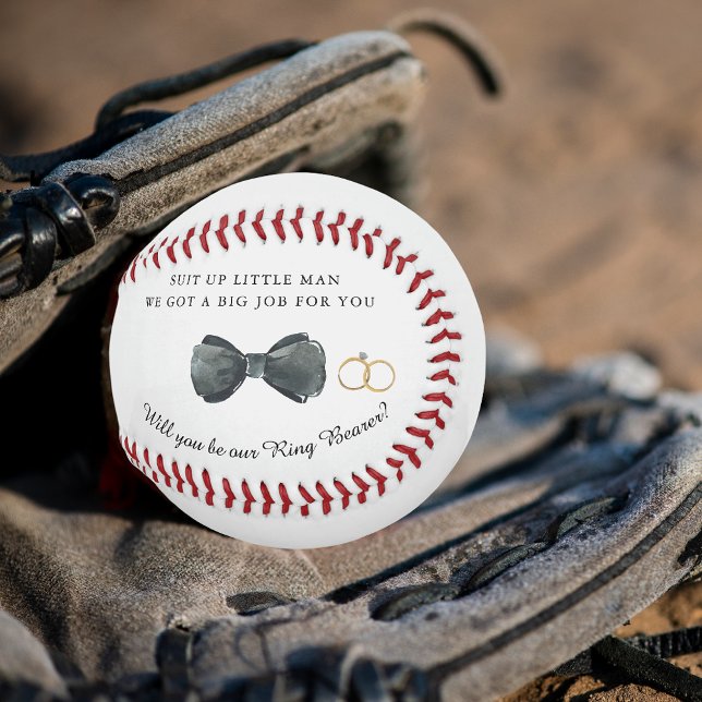 Will you be my Ring Bearer Proposal Baseball (Creator Uploaded)