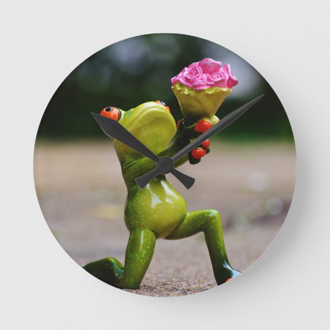 Will you be my.... round clock (Front)