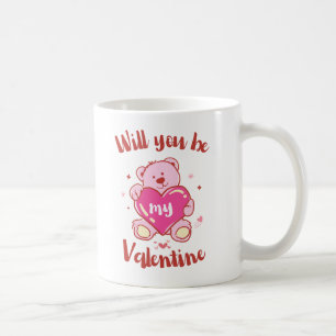 Will you be my valentine coffee mug