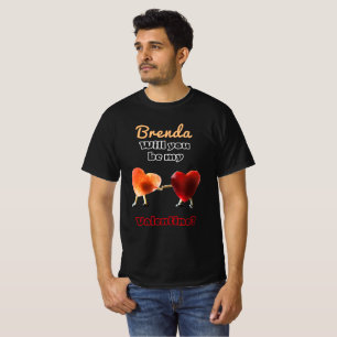 Will you be my Valentine? Men's T-Shirt