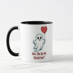 Will You Be My Valentine Mug – Creepy Cute Ghost C
