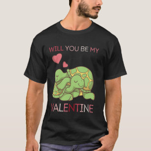 Will you be my valentine Valentine's Day funny sin T-Shirt