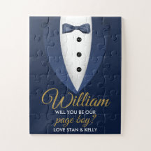 Will You Be Our Page Boy Proposal