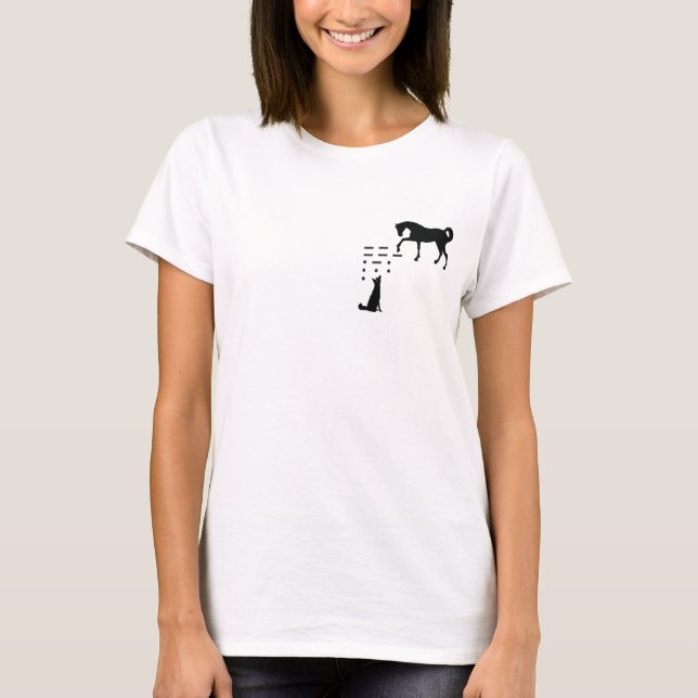 Will you communicate by Morse? T-Shirt (Front)