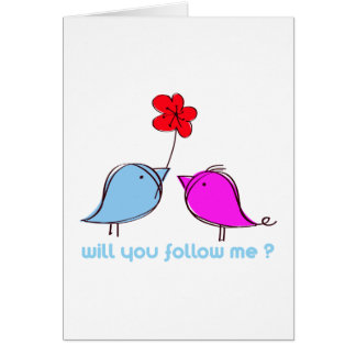 Will you follow me?
