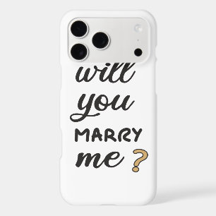 Will you marry me?