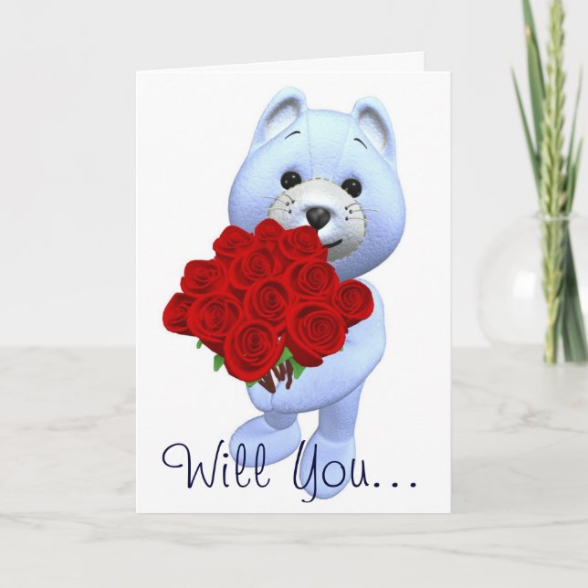 Will You Marry Me Card (Front)