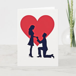 Will You Marry Me Card