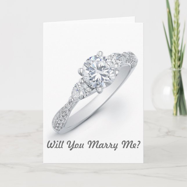 Will you marry me card (Front)