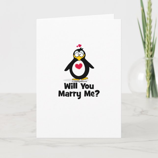 Will You Marry Me Card (Front)