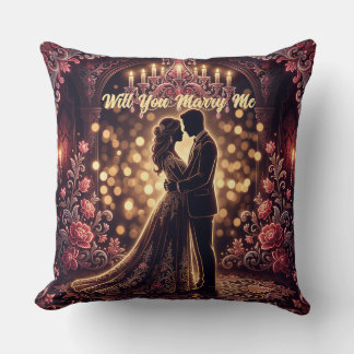 Will You Marry Me Cushion