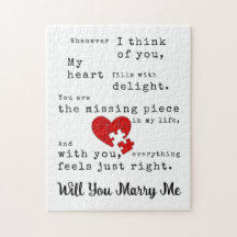 Will You Marry Me - Customise Love Declaration 