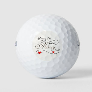 ***WILL YOU MARRY ME*** GOLF BALLS