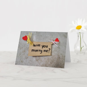 **WILL "YOU" MARRY "ME" (I LOVE YOU) CARD