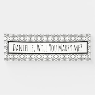 Will You Marry Me, Marriage Proposal Ban Banner