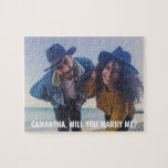 Will You Marry Me Marriage Proposal Couples Photo Jigsaw Puzzle<br><div class="desc">Will You Marry Me Marriage Proposal Couples Photo jigsaw puzzle to drop the question to your spouse! A unique wedding proposal idea.</div>