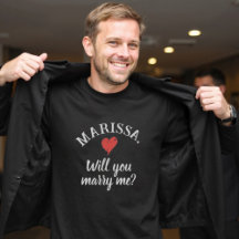 Will You Marry Me Personalised Name Proposal 