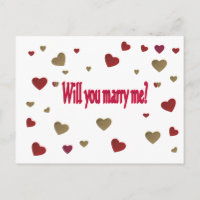 Will you marry me?