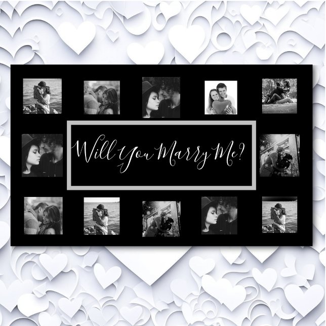 Will You Marry Me Proposal Banner with Photos (Creator Uploaded)