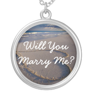 Will You Marry Me Proposal Necklace