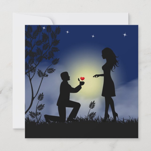 Will You Marry Me proposal puzzle (Front)