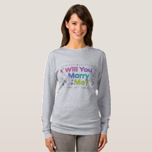 Will You Marry Me?" Proposal T-Shirt