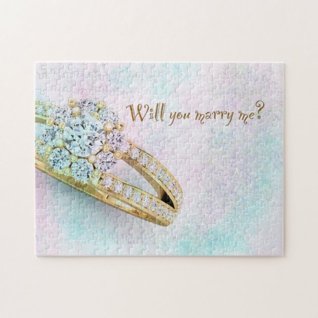 Will You Marry Me - Puzzle (Horizontal)