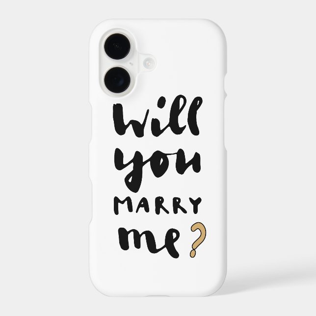 Will you marry me samsung galaxy case (Back)