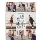 Will You Marry Me Script & Custom Photo Collage