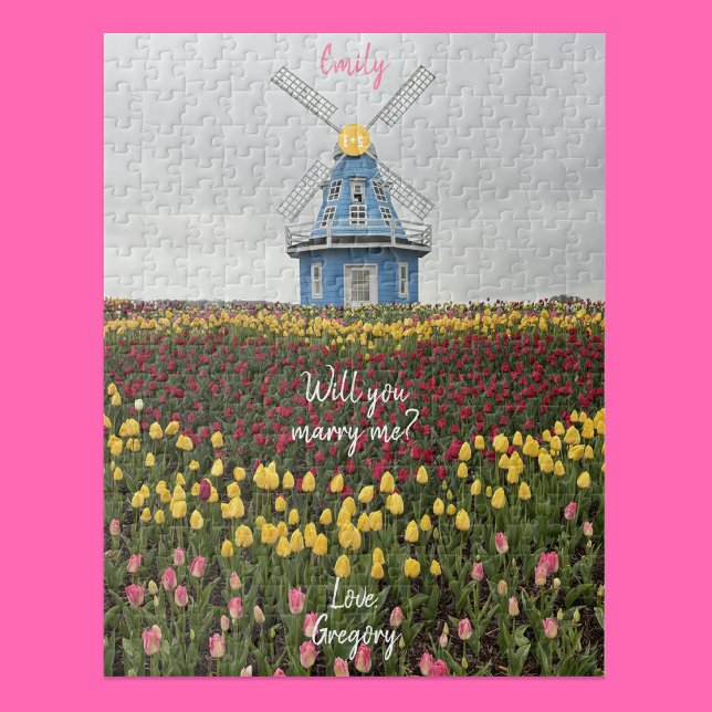 Will You Marry Me Windmill Heart Puzzle (Creator Uploaded)