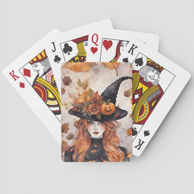 Willa The Witch  Playing Cards (Back)