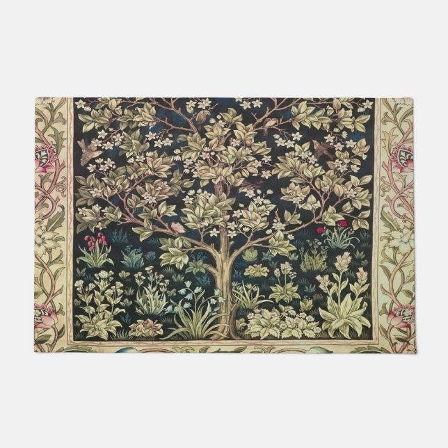 Willam Morris beautiful designs and creations,Vint Doormat (Front)