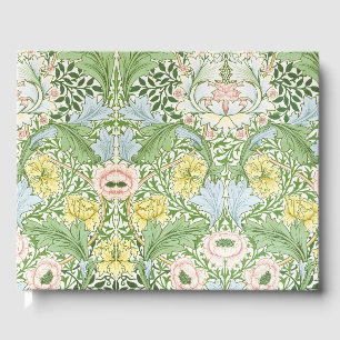 Willam Morris Myrtle Garden Floral Classic Guest Book
