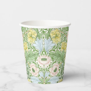 Willam Morris Myrtle Garden Floral Classic Paper Cups