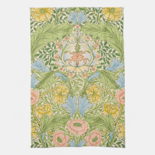 Willam Morris Myrtle Garden Floral Classic Tea Towel