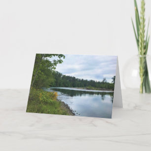 Willamette River, Elijah Bristow State Park, OR Card