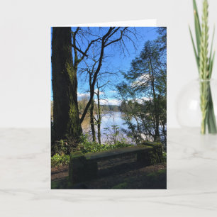 Willamette River from Champoeg State Park, Oregon Card
