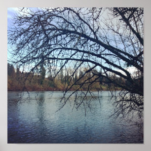 Willamette River, OR Poster