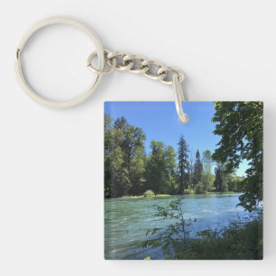 Willamette River, Oregon Key Ring