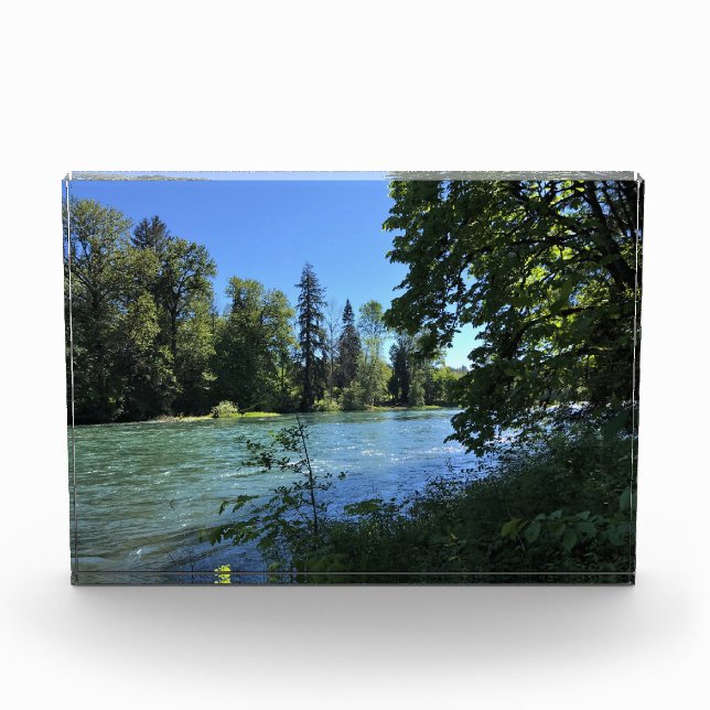 Willamette River Photo Block (Front)