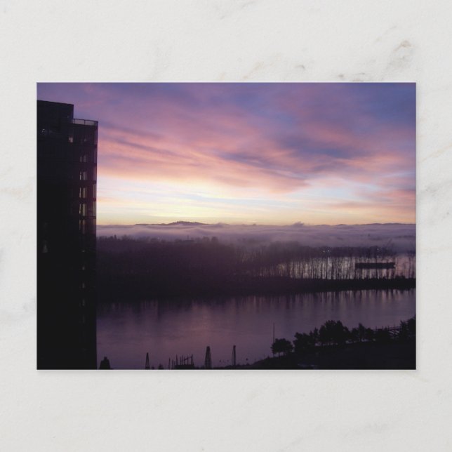 Willamette Sunrise Postcard (Front)
