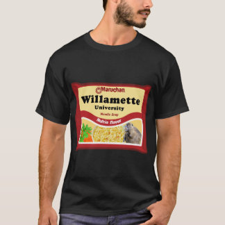 Willamette University Ramen Sticker  T-Shirt