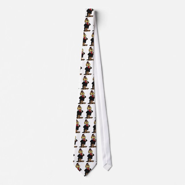Willard E. Walrus | Classic Cartoon Tie (Front)