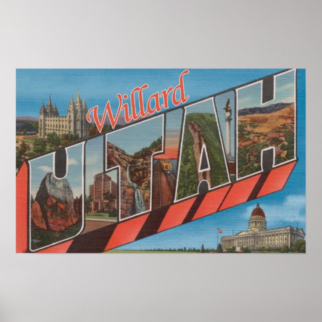 Willard, UtahLarge Letter ScenesWillard, UT Poster (Front)