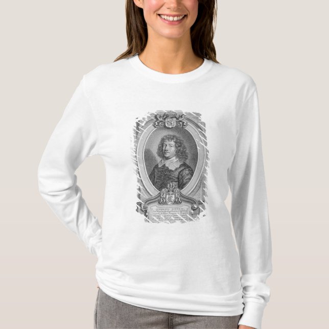 Willem Ripperda (1600-69) from 'Portraits des Homm T-Shirt (Front)