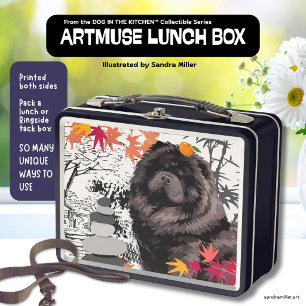 WILLEM the blackchow Metal Lunch Box