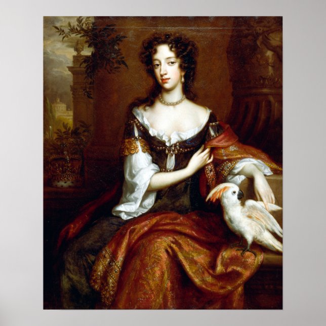 Willem Wissing Mary of Modena Poster (Front)