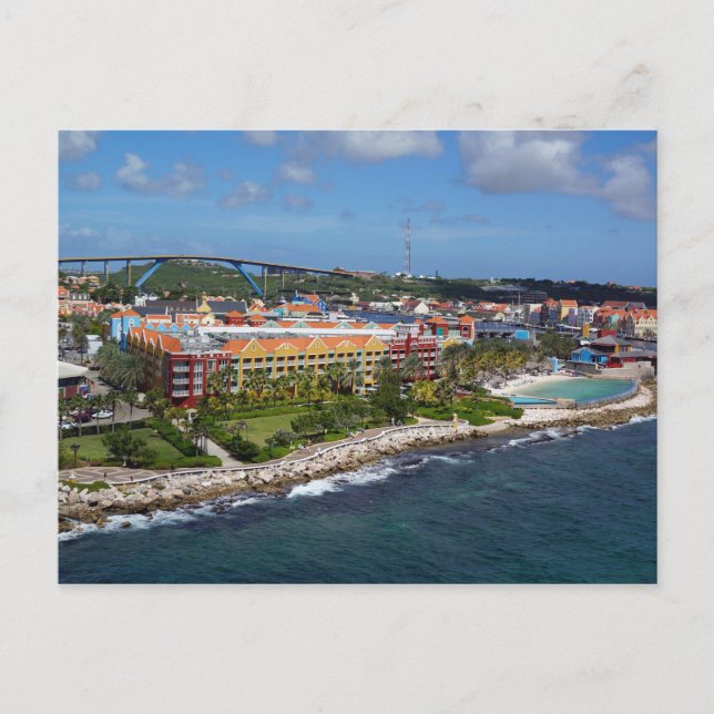 Willemstad, Curacao Postcard (Front)